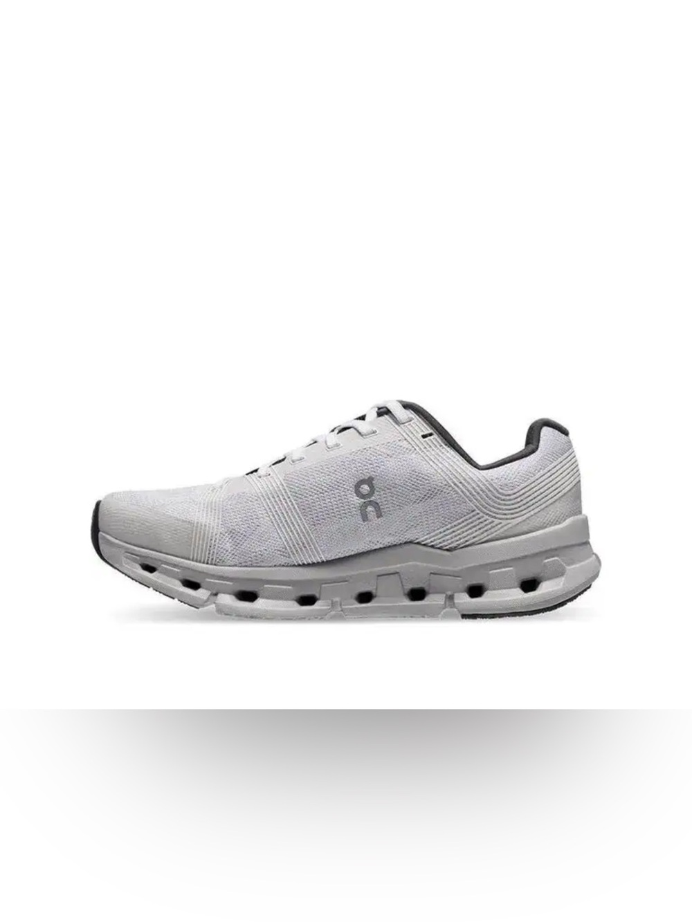On Women's Cloudgo Running Shoes Sneakers White Glacier Grey - 9.5